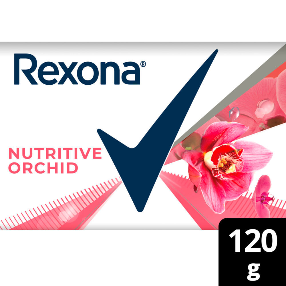 Jabón de Tocador Nutritive Orchid 120 Grs Rexona