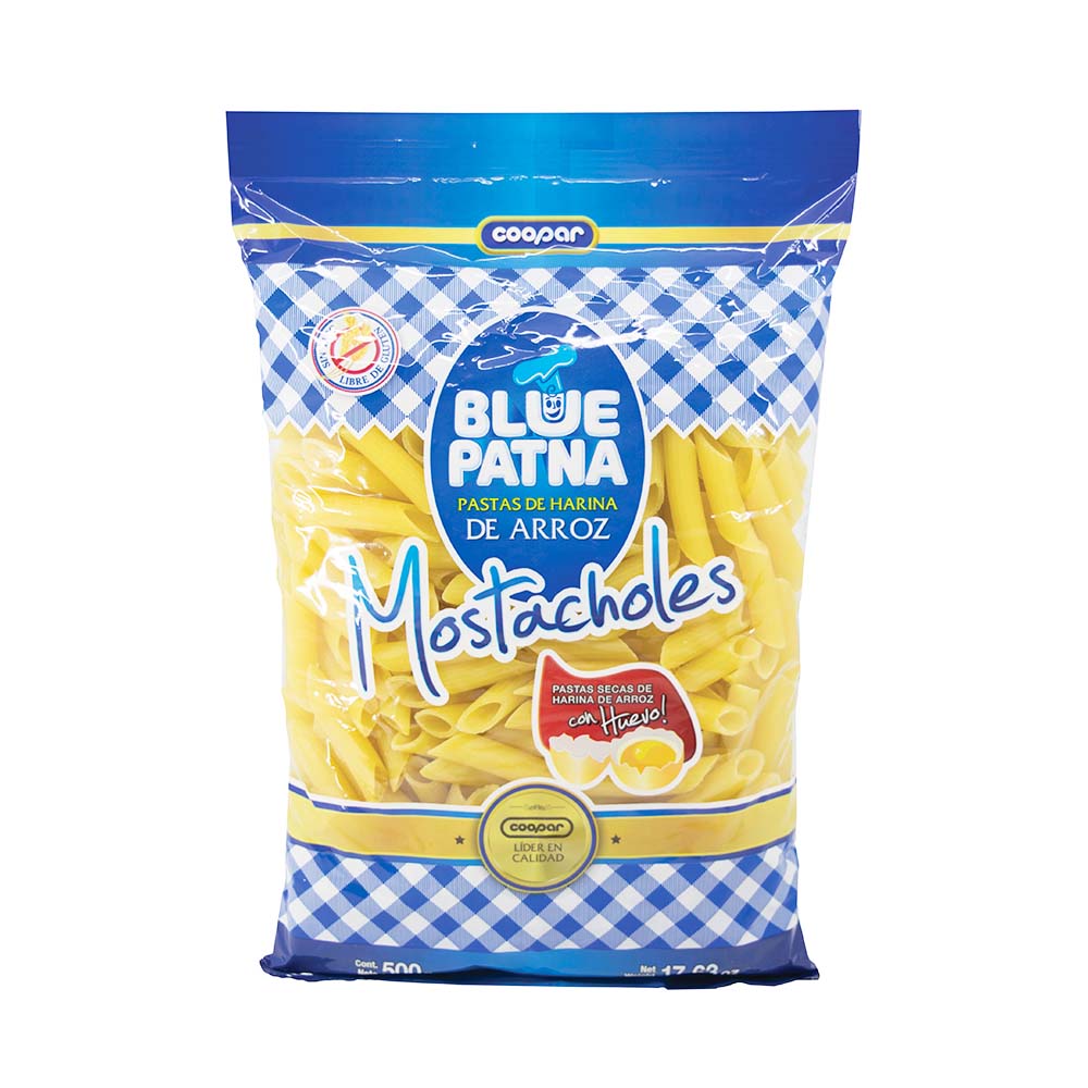 Fideos Mostachol 500 Gr Blue Patna