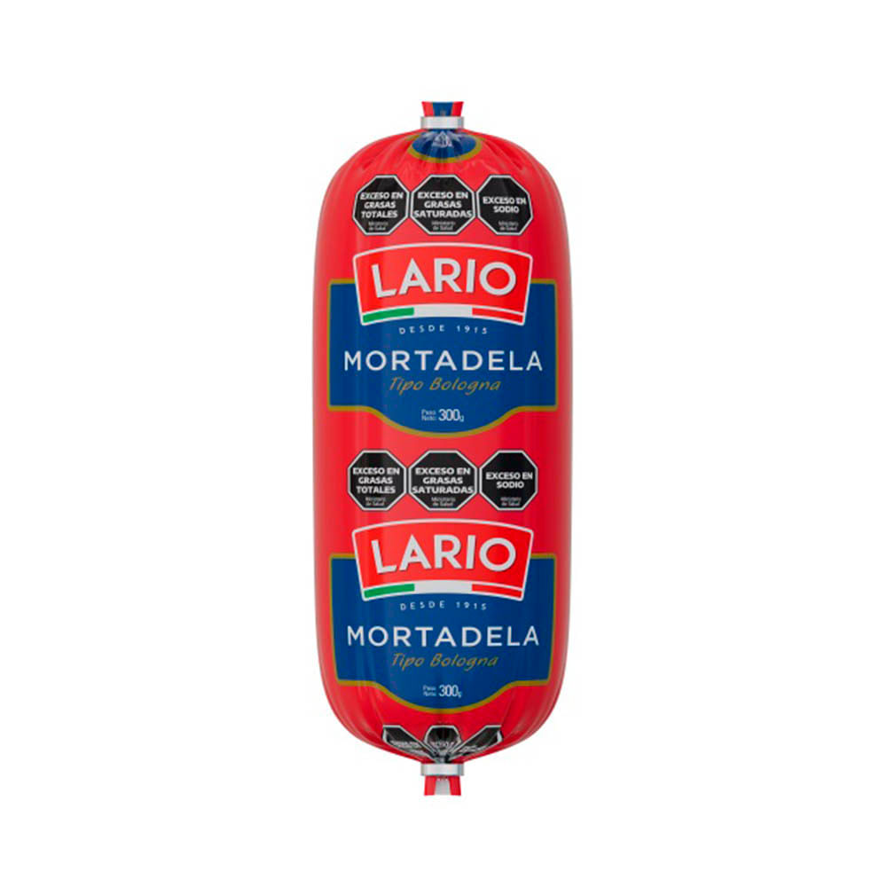 Mortadela Bologna Cocida Individual x 300 Grs Lario