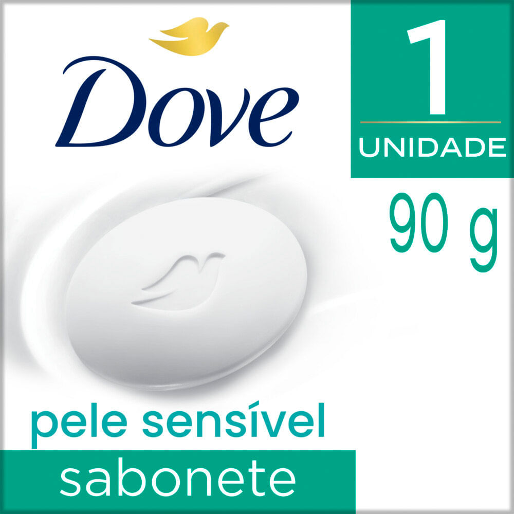 Jabón de Tocador Piel Sensible 90 Grs Dove