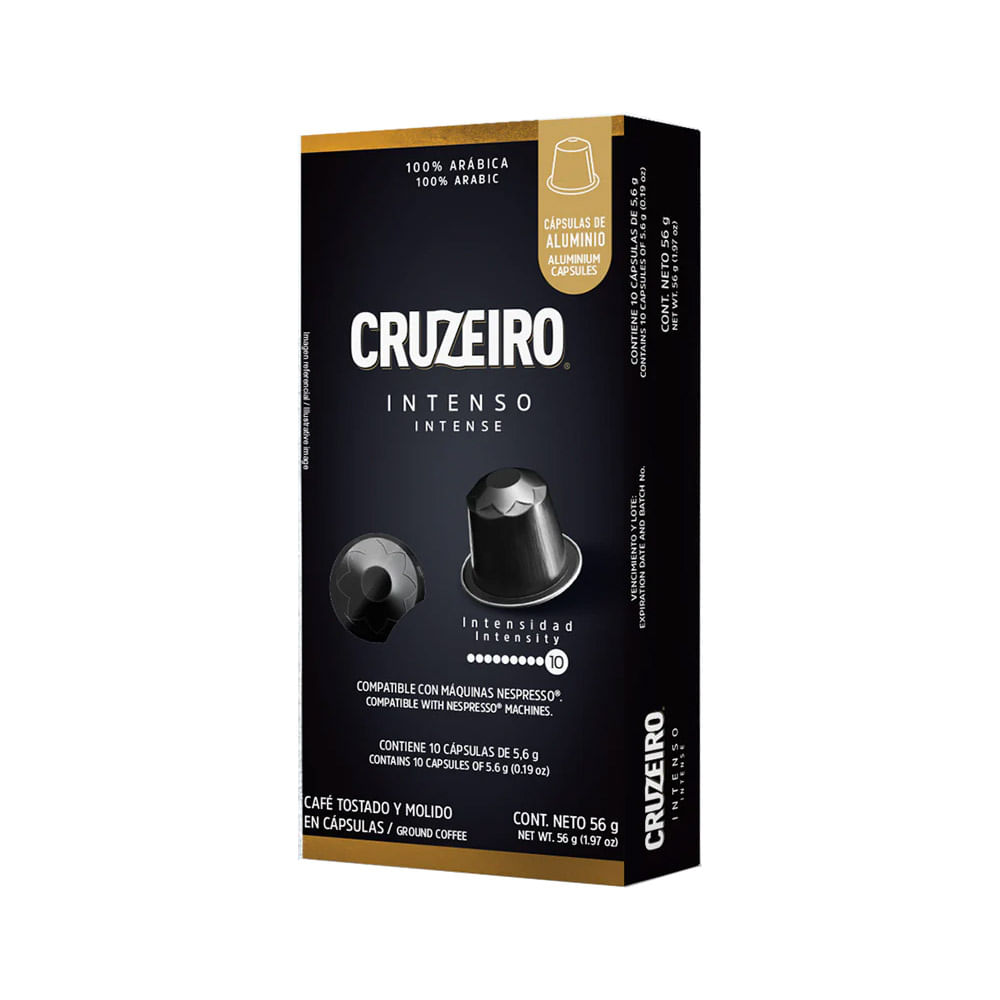 Café Intenso 56 Grs x 10 Un Cruzeiro
