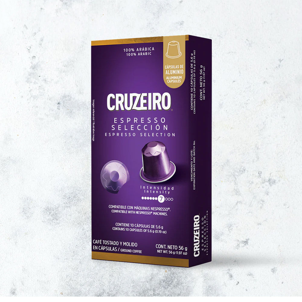 Café Espresso Selección 56 Grs x 10 Un Cruzeiro