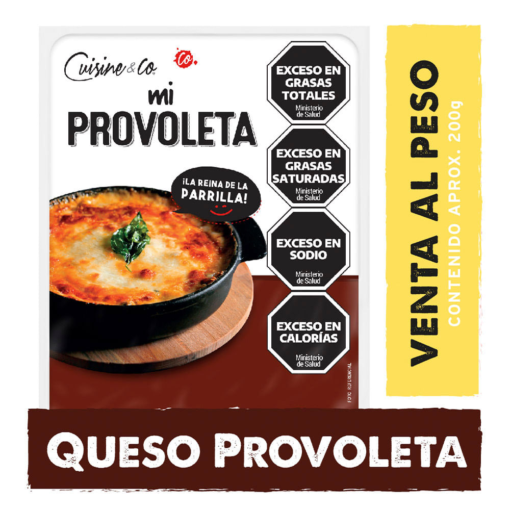 Queso Provoleta Individual 200 Grs Cuisine & Co
