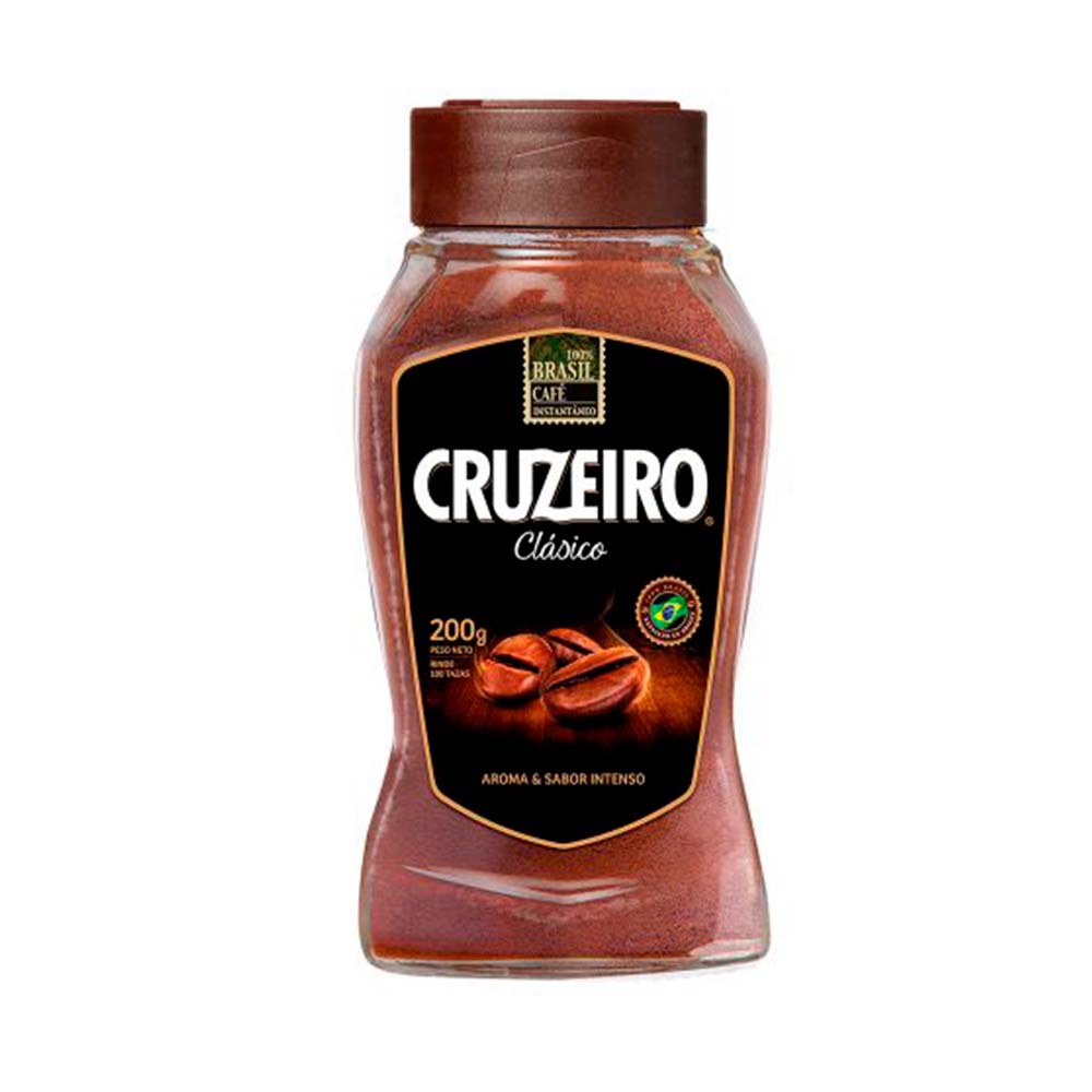 Café Instantáneo Clásico 200 Grs Cruzeiro