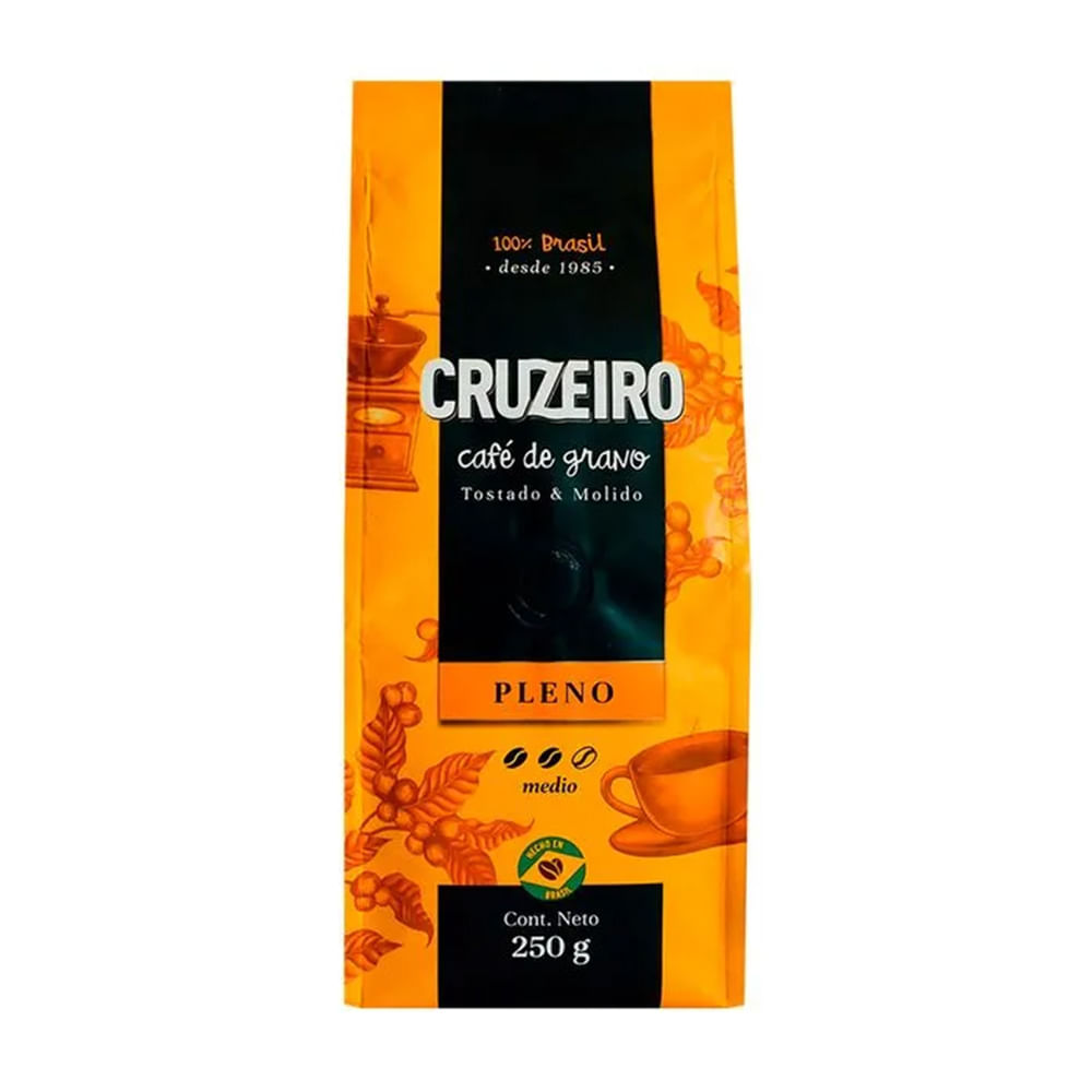 Café Molido Tradicional 250 Grs Cruzeiro