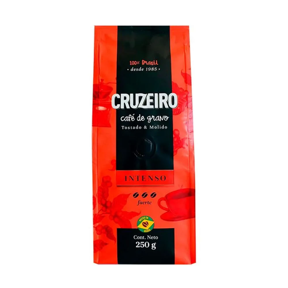 Café Molido Intenso 250 Grs Cruzeiro