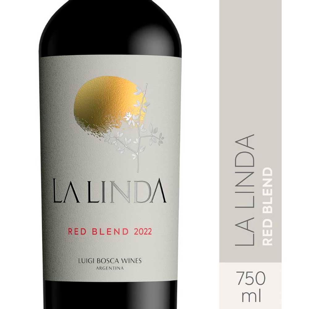 Vino Tinto Red Blend 750 Cc La Linda
