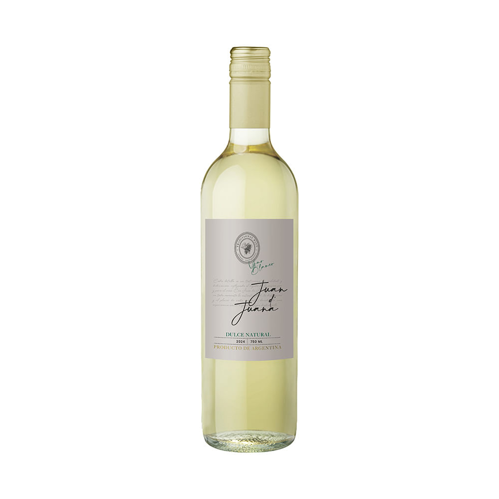 Vino Dulce Natural 750 Cc Juan De Juana
