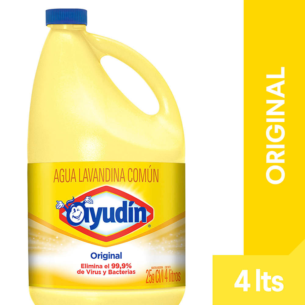 Lavandina Líquida 4 Lts Ayudín