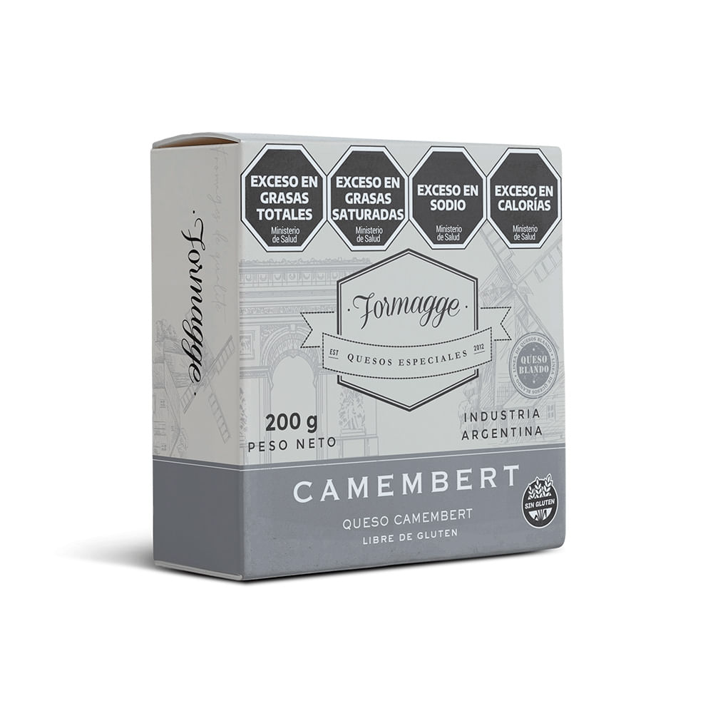 Queso Camembert x 200 Grs Formagge