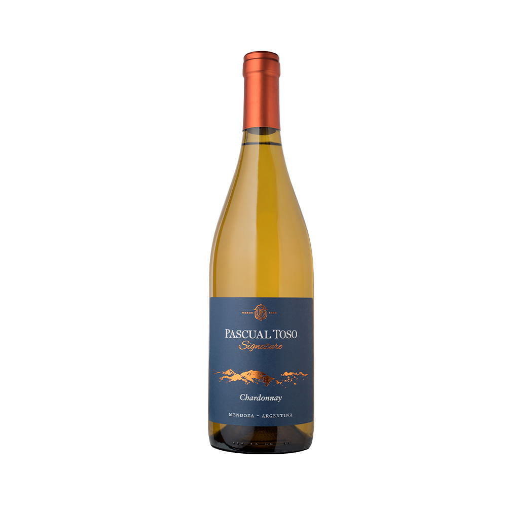 Vino Blanco Chardonnay Signature Pascual Toso 750 Cc