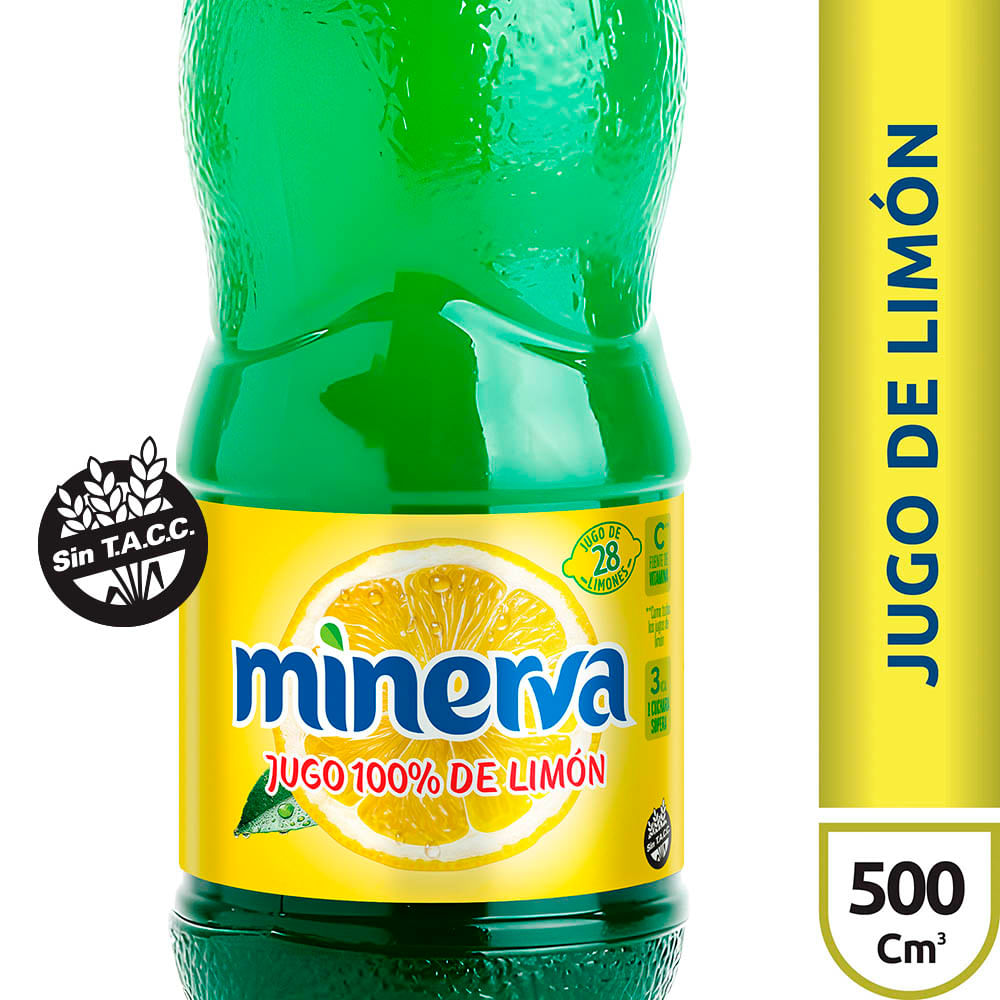Jugo Sabor Limón 500 Cc Minerva