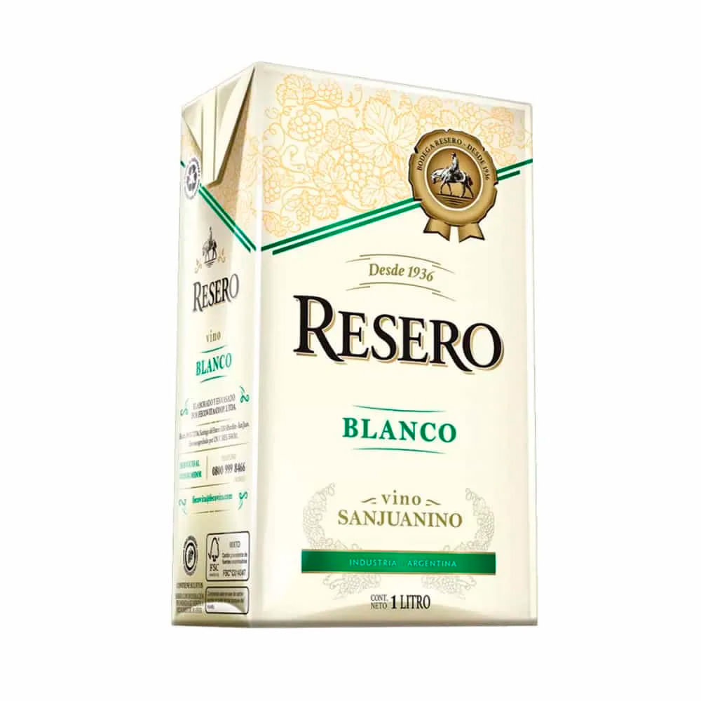 Vino Blanco 1 Lts Resero