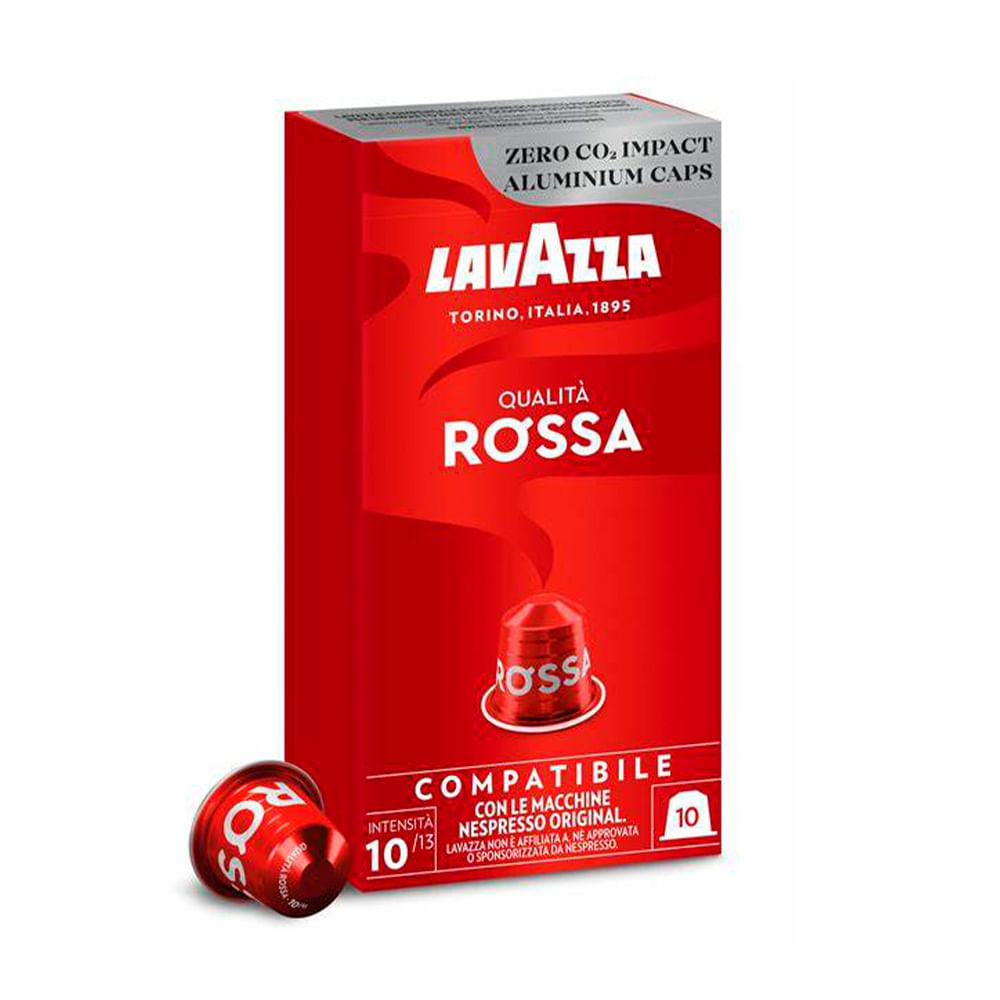 Café Qualita Rossa Premium 55 Grs x 10 Un Lavazza