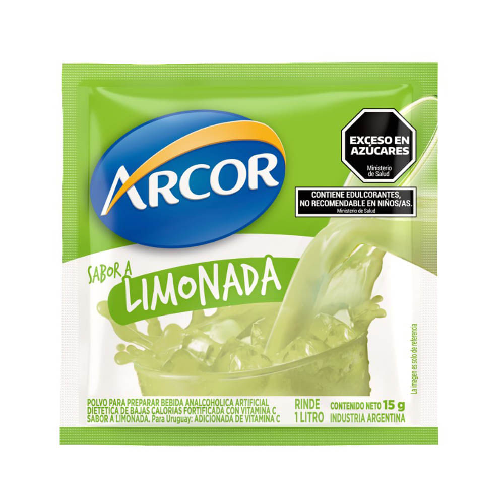 Jugo en Polvo Sabor Limonada 15 Grs Arcor