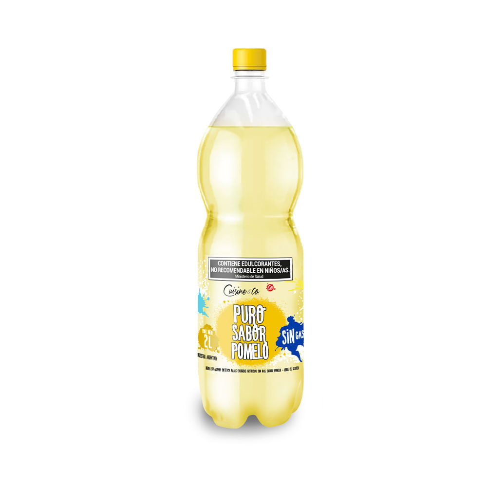 Agua Sin Gas Sabor Pomelo 2 Lts Cuisine & Co