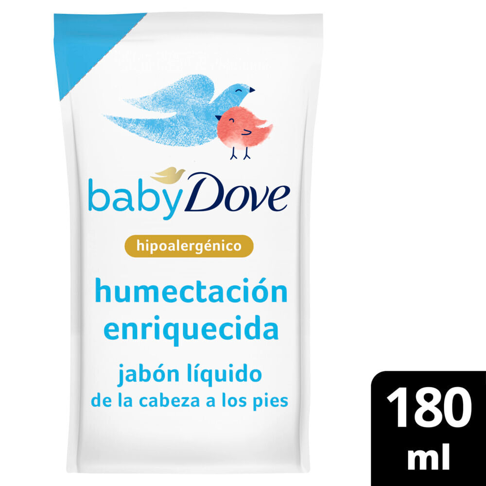 Jabón Líquido Corporal Dove Humectación Refill 180 Ml