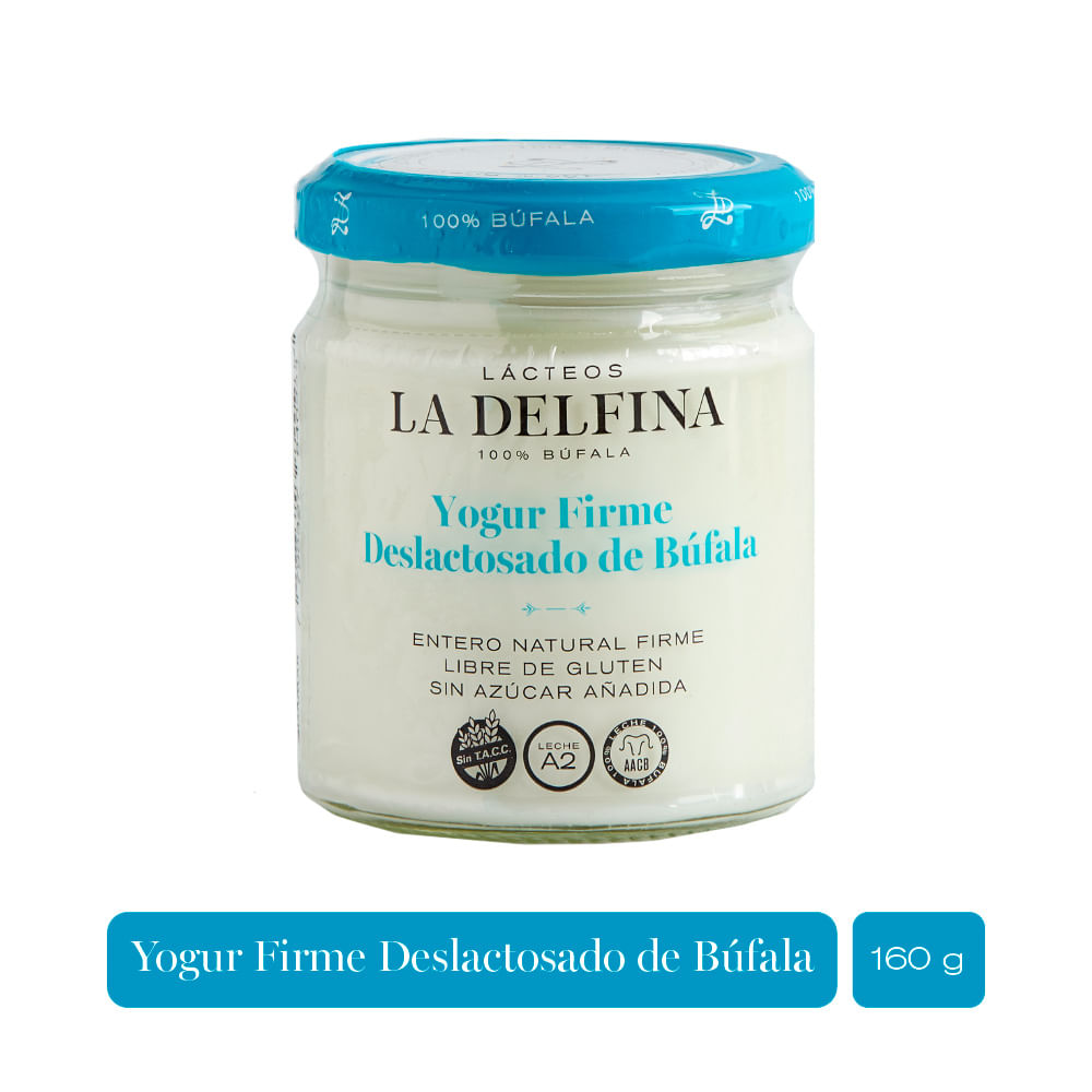 Yogurt Sabor Natural Firme 160 Grs La Delfina