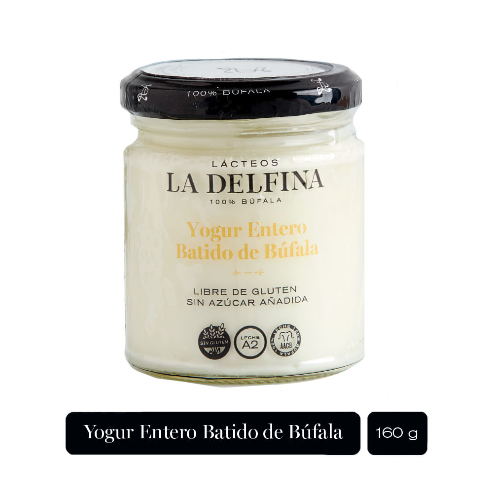 Yogur Batido Natural La Delfina 160 Gr