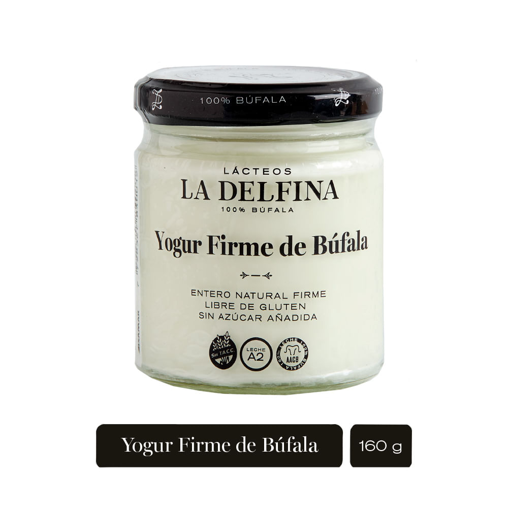 Yogur Firme Natural La Delfina 160 Gr
