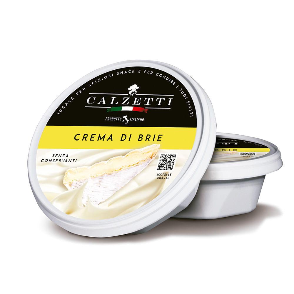 Queso Untable Brie Crema 0.125 Kg Calzetti