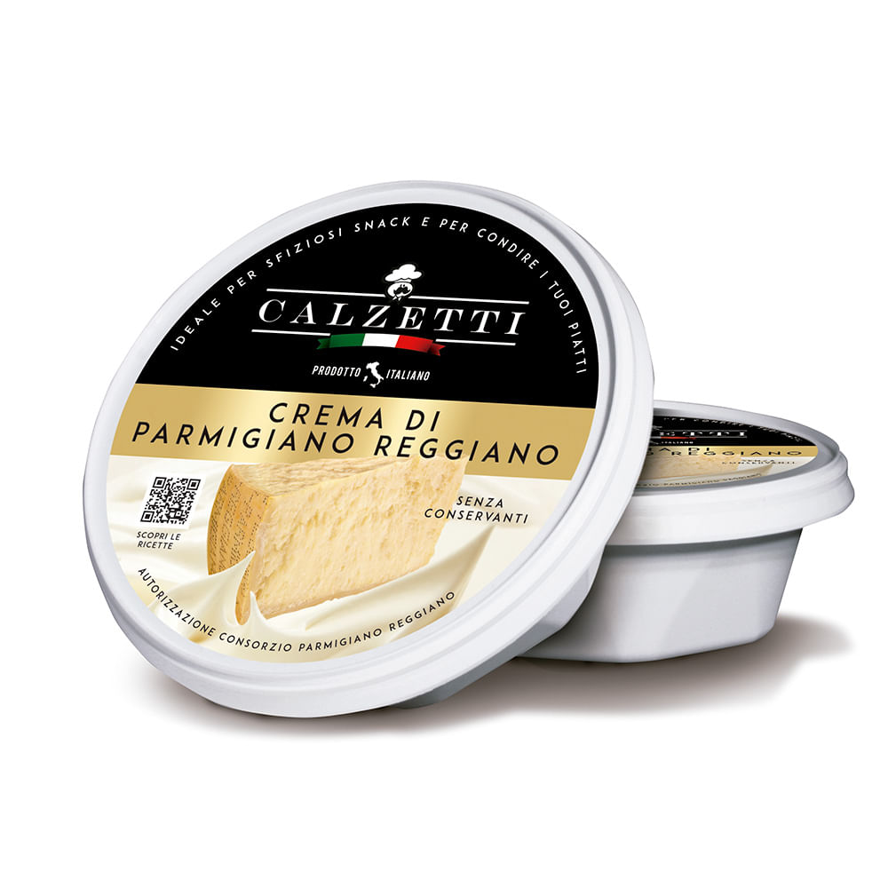 Queso Untable de Parmigiano Reggiano Crema 125 Grs Calzetti