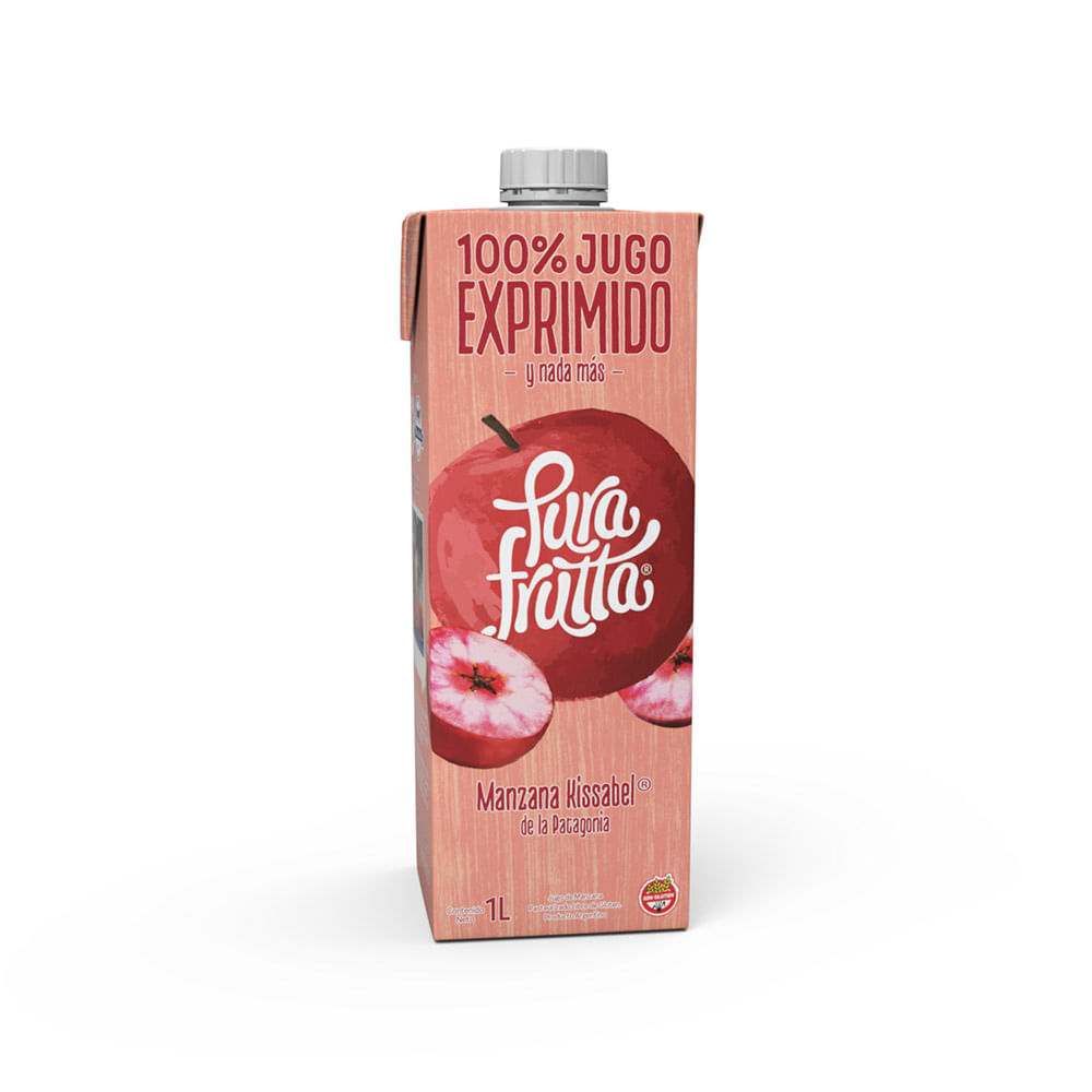 Jugo De Manzana Kissabel Tetra 1 L Pura Fruta