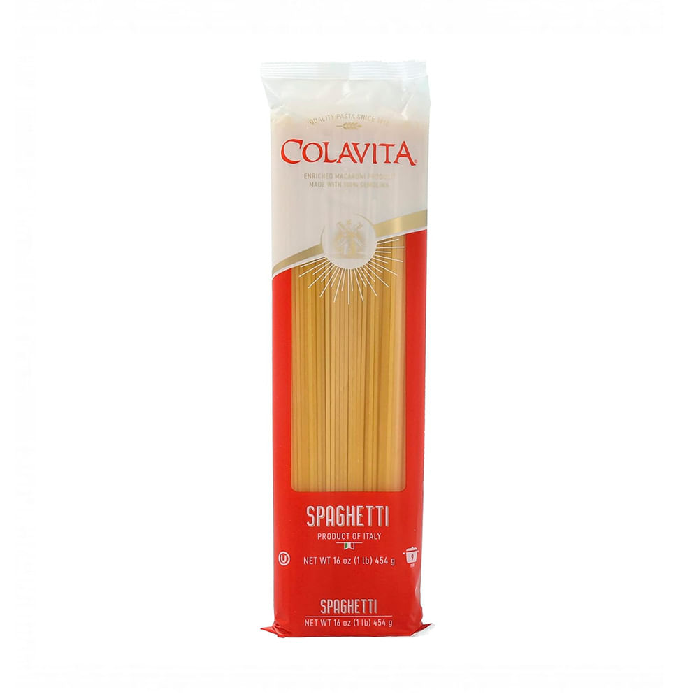 Fideos Spaghetti 500 Grs Colavita