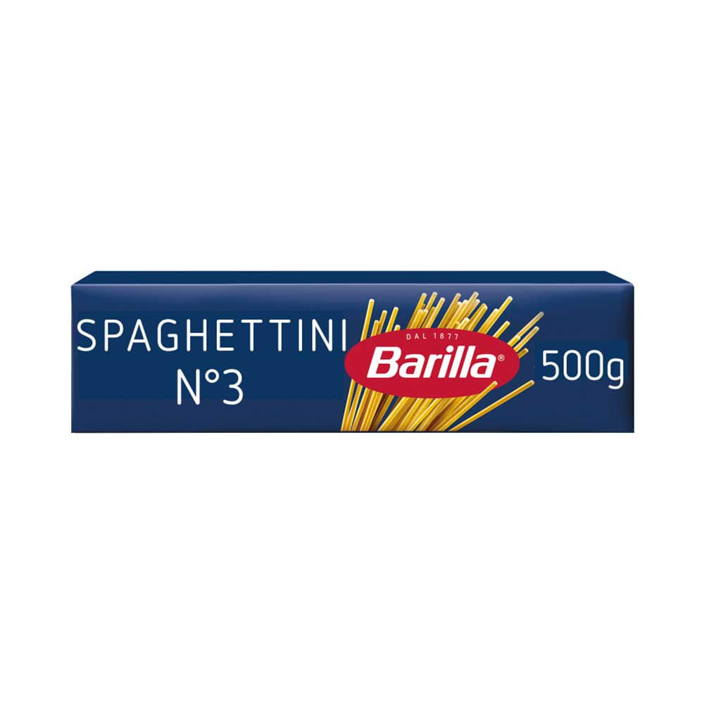 Fideos Spaghettini N°3 500 Grs Barilla