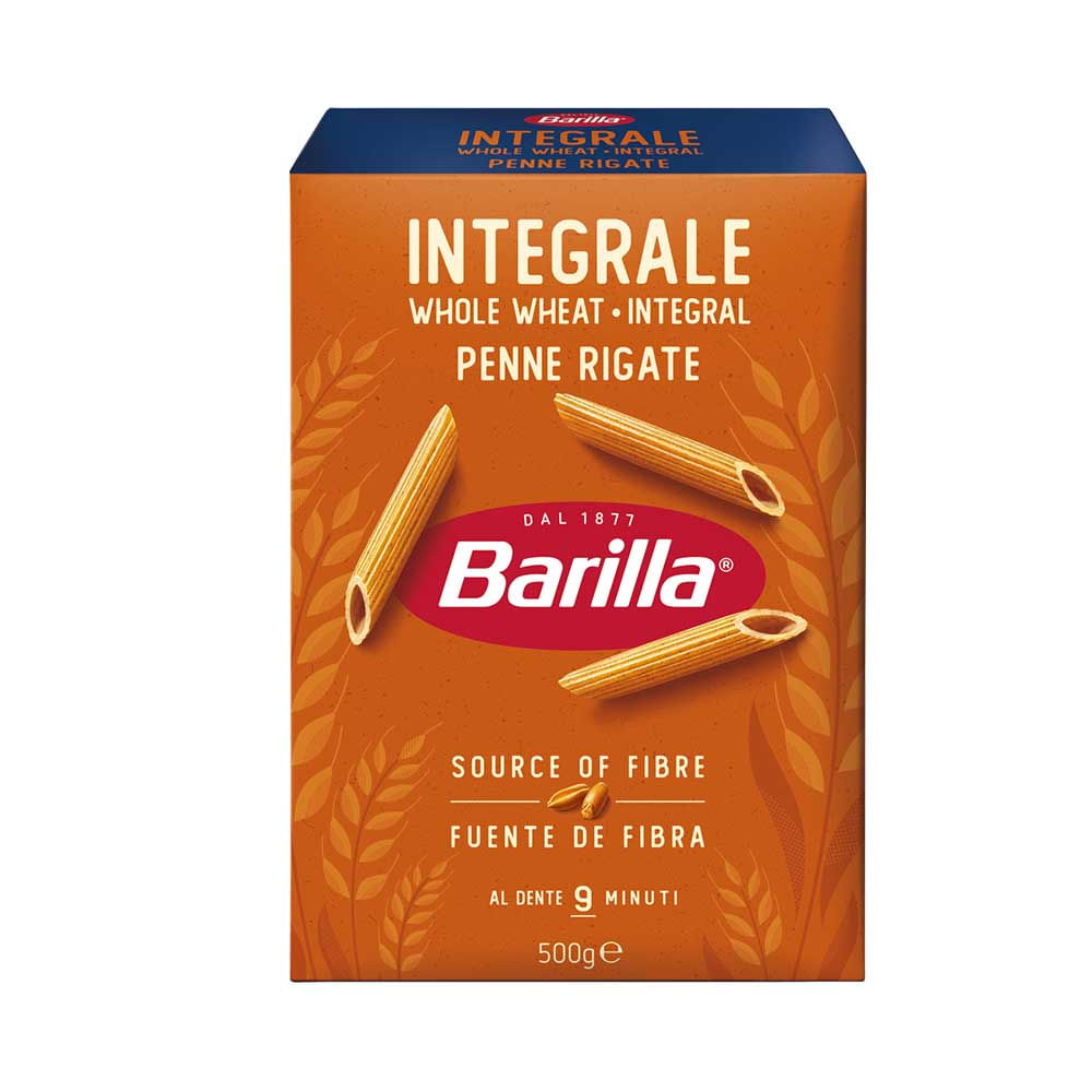 Fideos Pennette Rigate Integrales 500 Grs Barilla