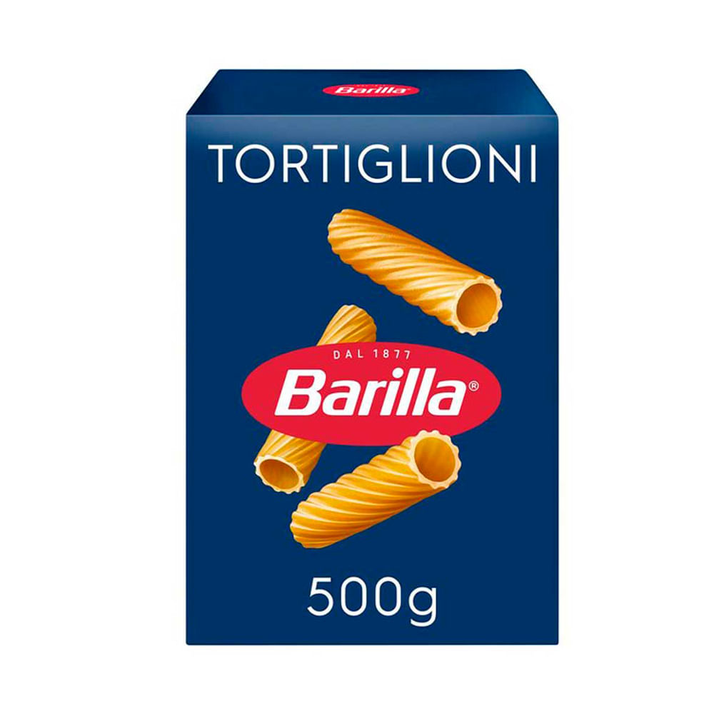 Fideos Tortiglioni de Semola 500 Grs Barilla