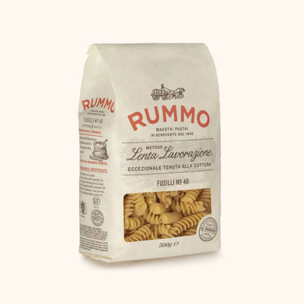 Fideos Fusilli N° 48 500 Grs Rummo