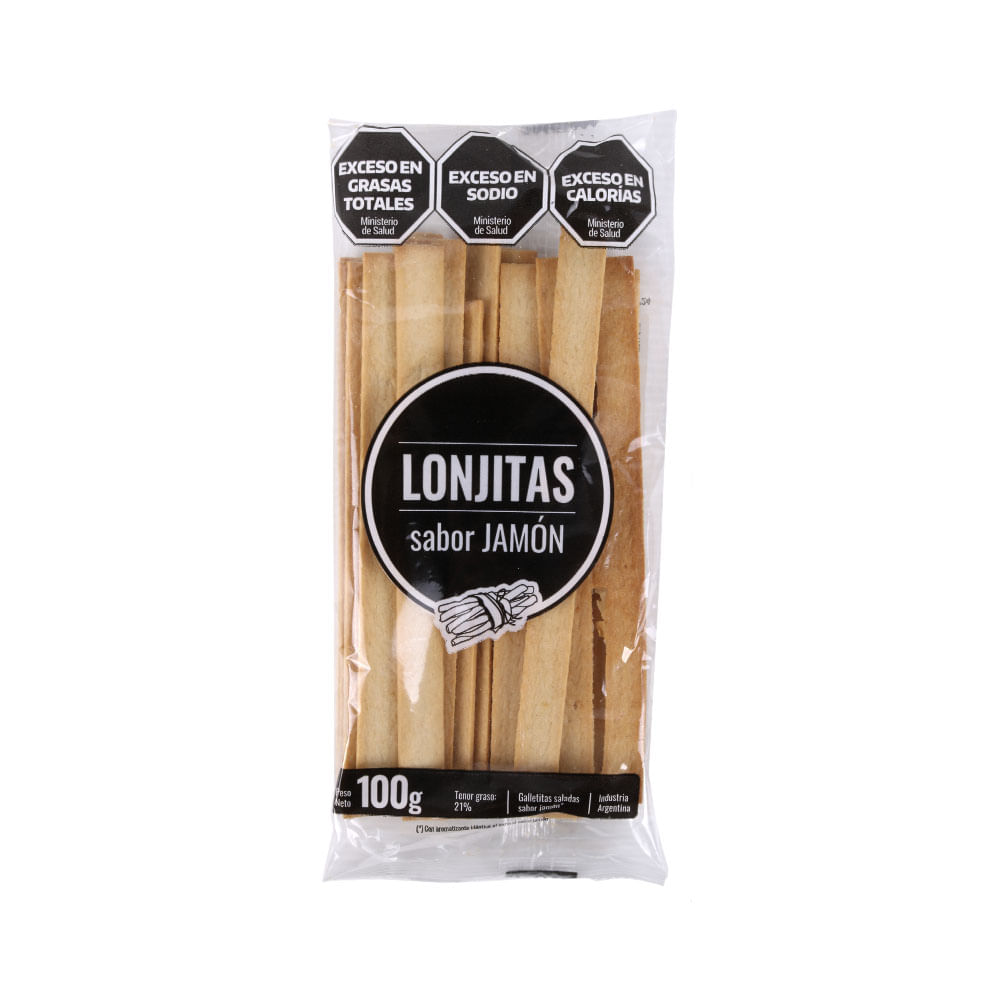 Galletitas Saladas Sabor Jamón 100 Grs