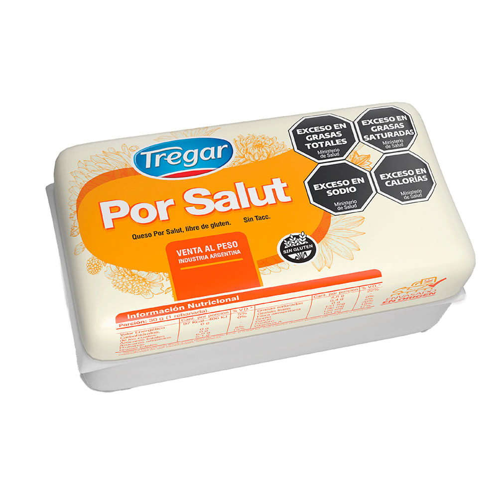 Queso Por Salut Tregar Fraccionado Paquete 1 Kg