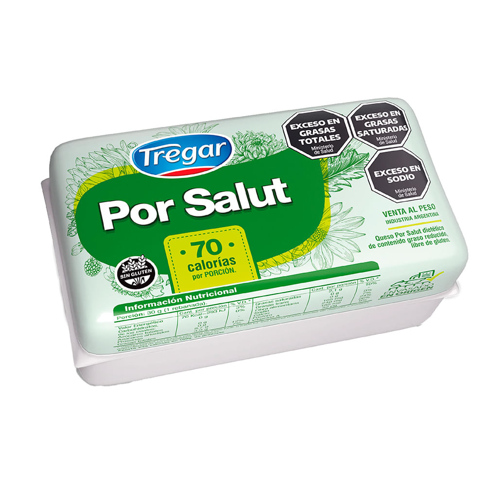 Queso Por Salut Tregar Light Fraccionado Paq 1 Kg