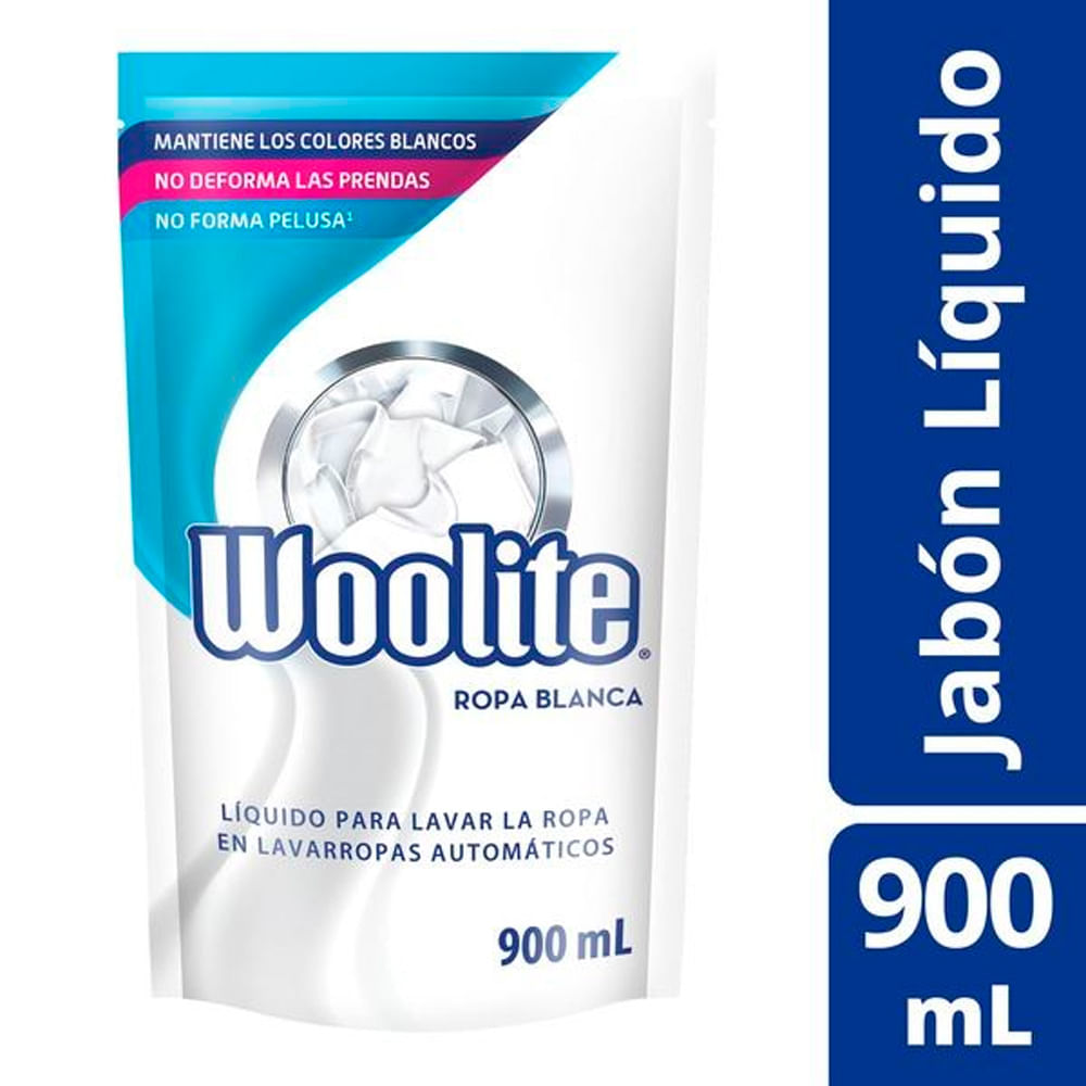 Jabón Líquido Ropa Blanca 900 Ml Woolite