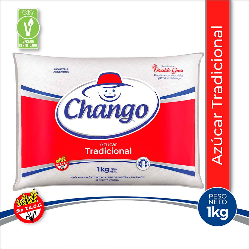 Azúcar 1 Kg Tradicional Chango