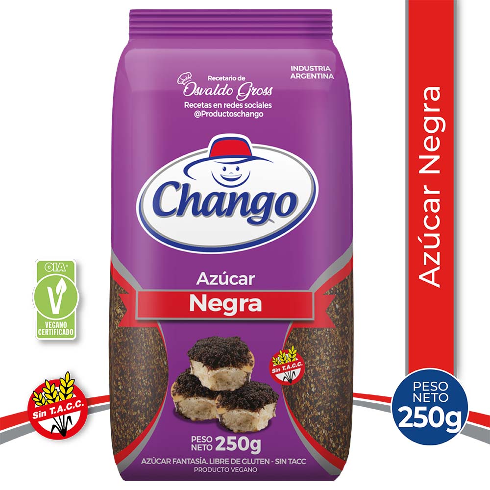 Azúcar Negra 250 Grs Chango