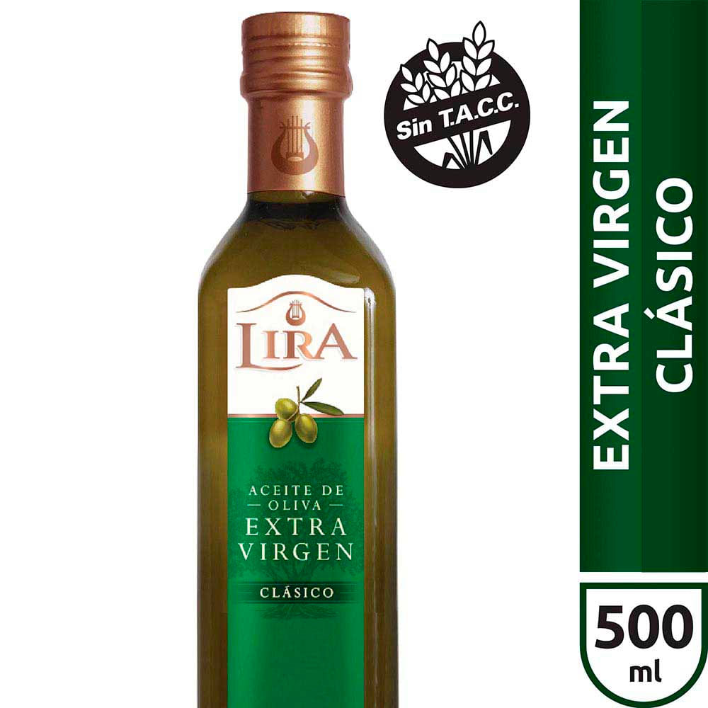 Aceite de Oliva Extra Virgen Clásico 500 Ml Lira