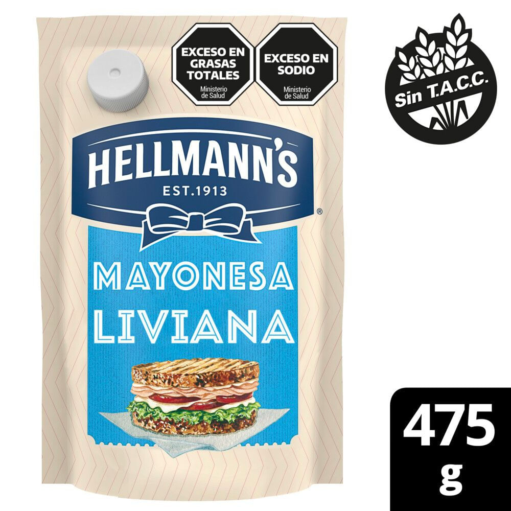 Mayonesa Liviana 475 Grs Hellmann's