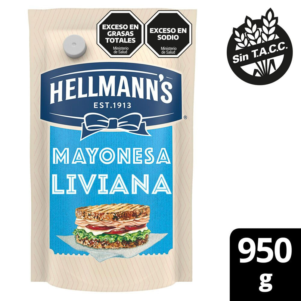 Mayonesa Liviana 950 Grs Hellmann's
