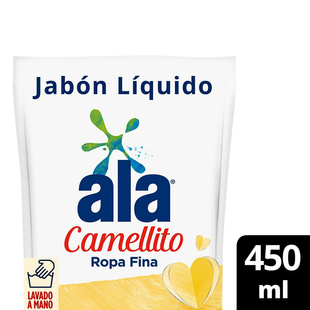 Detergente para Ropa Fina 450 Ml Ala Camellito