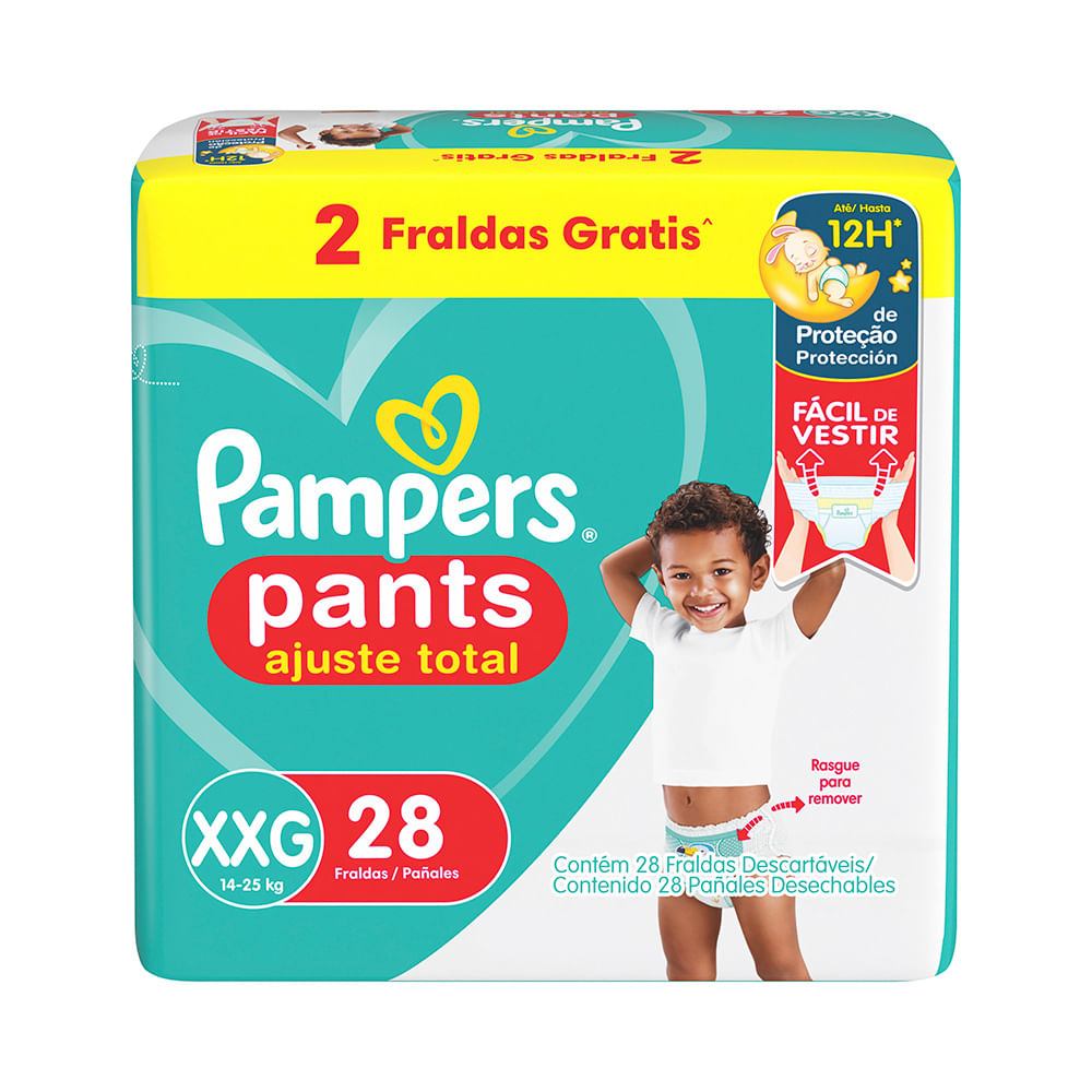 Pañales Pants XXG x 28 Un Pampers