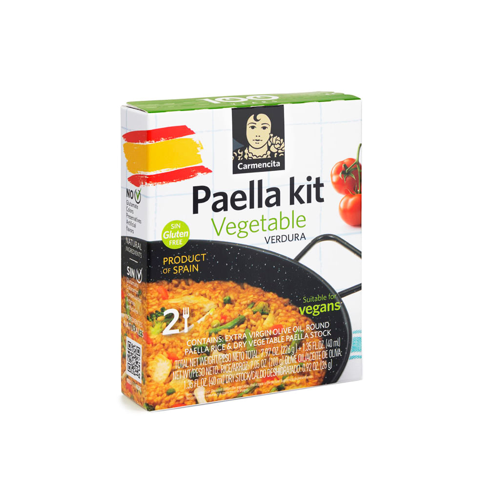 Arroz Preparado Sabor Verdura 266 Grs Carmencita