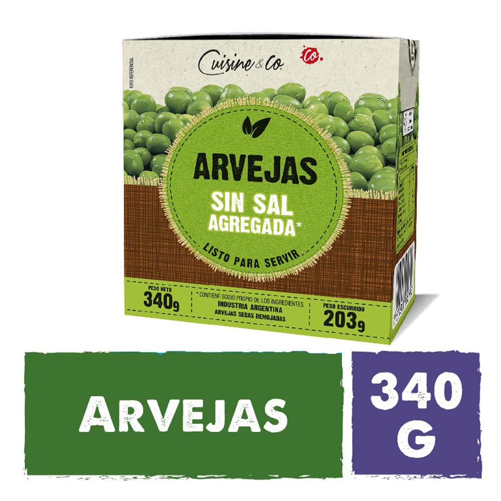 Arvejas 340 Grs Cuisine & Co