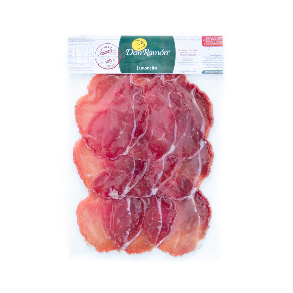 Jamón Crudo Premium Feteado x 1 Kg Don Ramon