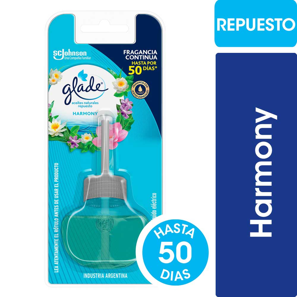 Aceite Aromatizante Harmony Repuesto 21 Ml Glade