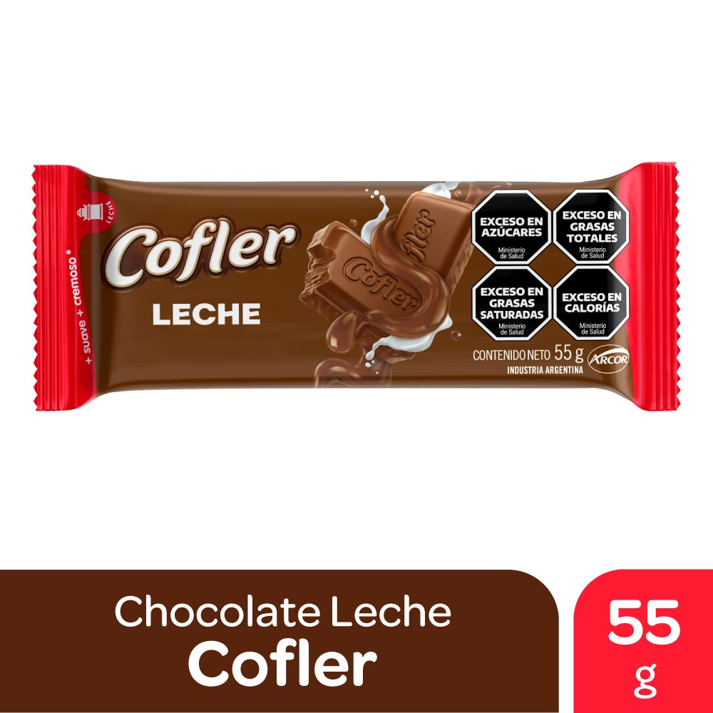 Chocolate Con Leche Cofler 55 Gr