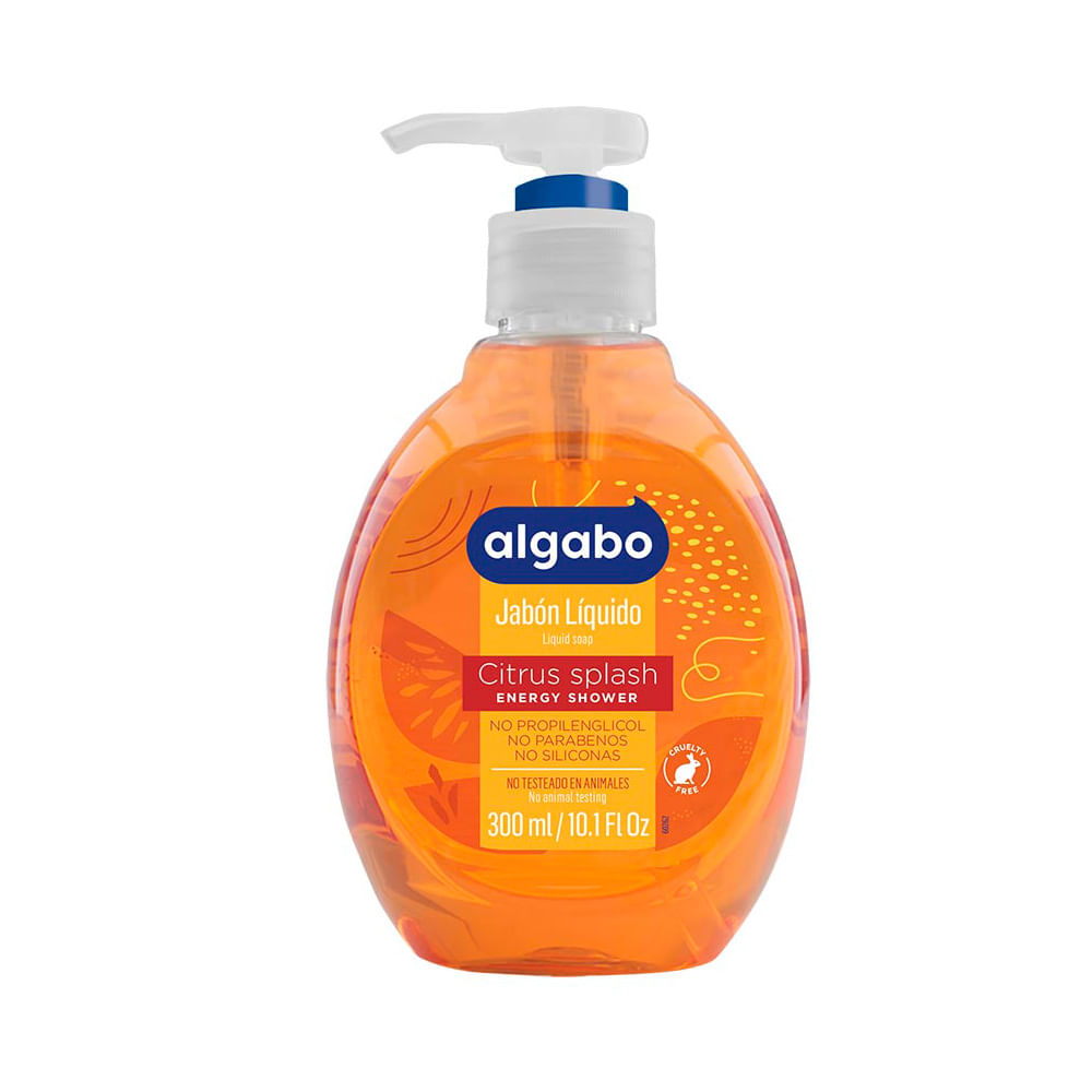 Jabón Líquido Citrus Splash 300 Ml Algabo