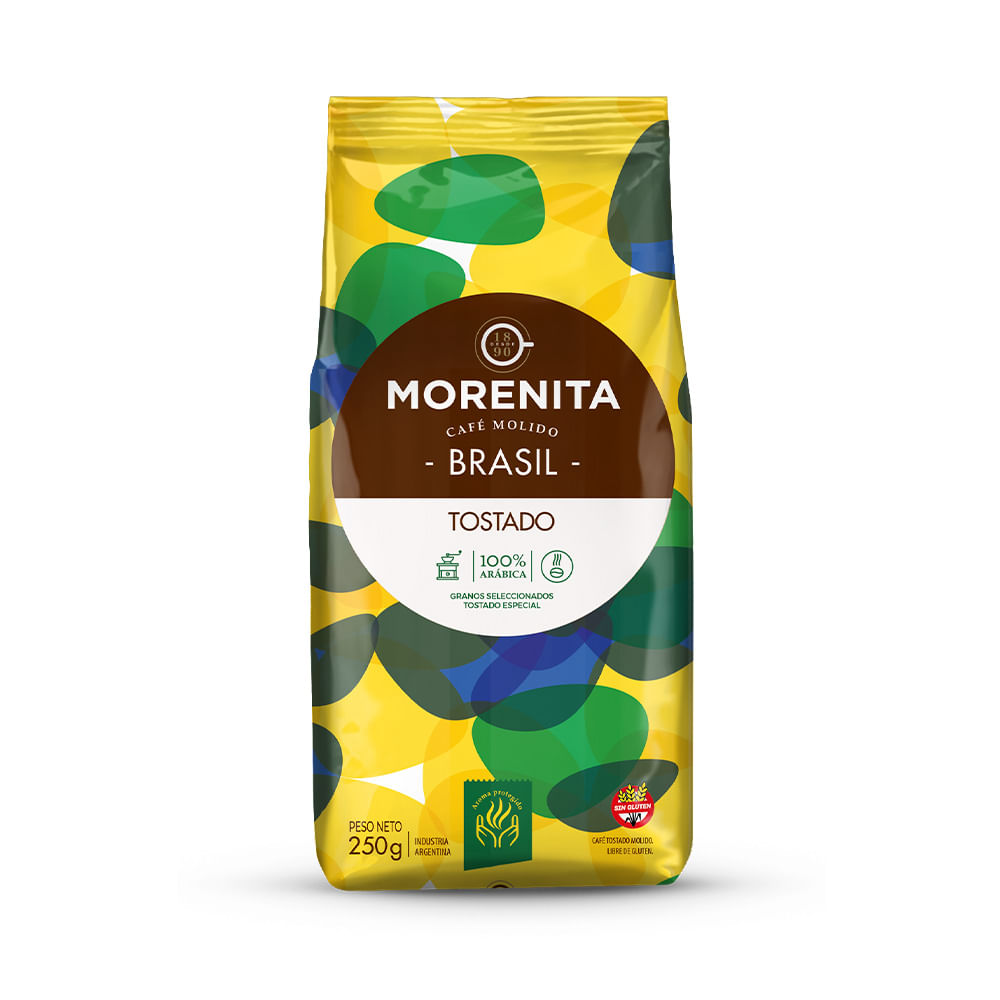 Cafe Tostado & Molido Brasil 250g Morenita